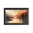 thumbnail image 1 of Cuadro Decorativo 47x34 cm Paisaje Papel Metálico Textura Brillante, 1 of 7