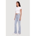 thumbnail image 2 of Women's Mid Rise Stretchy Carpenter Flare Leg Jeans, 2 of 4