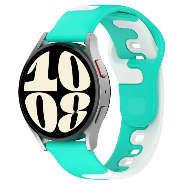 Pulsera de silicona deportiva de color sólido a prueba de sudor con ajuste cómodo y amplia compatibilidad compatible con Smartwatch