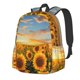 thumbnail image 1 of Disketp Beautiful Golden Sunflower Field Mochila Escolar de Gran Capacidad y Peso Ligero, Mochila de Viaje Ideal para Escuela, Trabajo y Uso Diario, Cómoda y con Estilo, 1 of 8