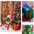 thumbnail image 4 of Electric Climbing Ladder Santa Claus, Christmas Super Climbing Santa Plush Doll Toy Hanging Ornament Tree Xmas Gifts for Kids Christmas Door Hanging Decorations, 4 of 7