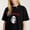 Black-3, variant on Women's USA Themed T-Shirt Short Sleeve Graphic S-4XL