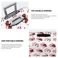 thumbnail image 5 of Daiia Red Bloody Scary Hands2 Luggage Cover, Thickened Washable Travel Luggage Covers, Elastic Unique Baggage Covers for 18-20 inch Luggage-Medium, 5 of 9