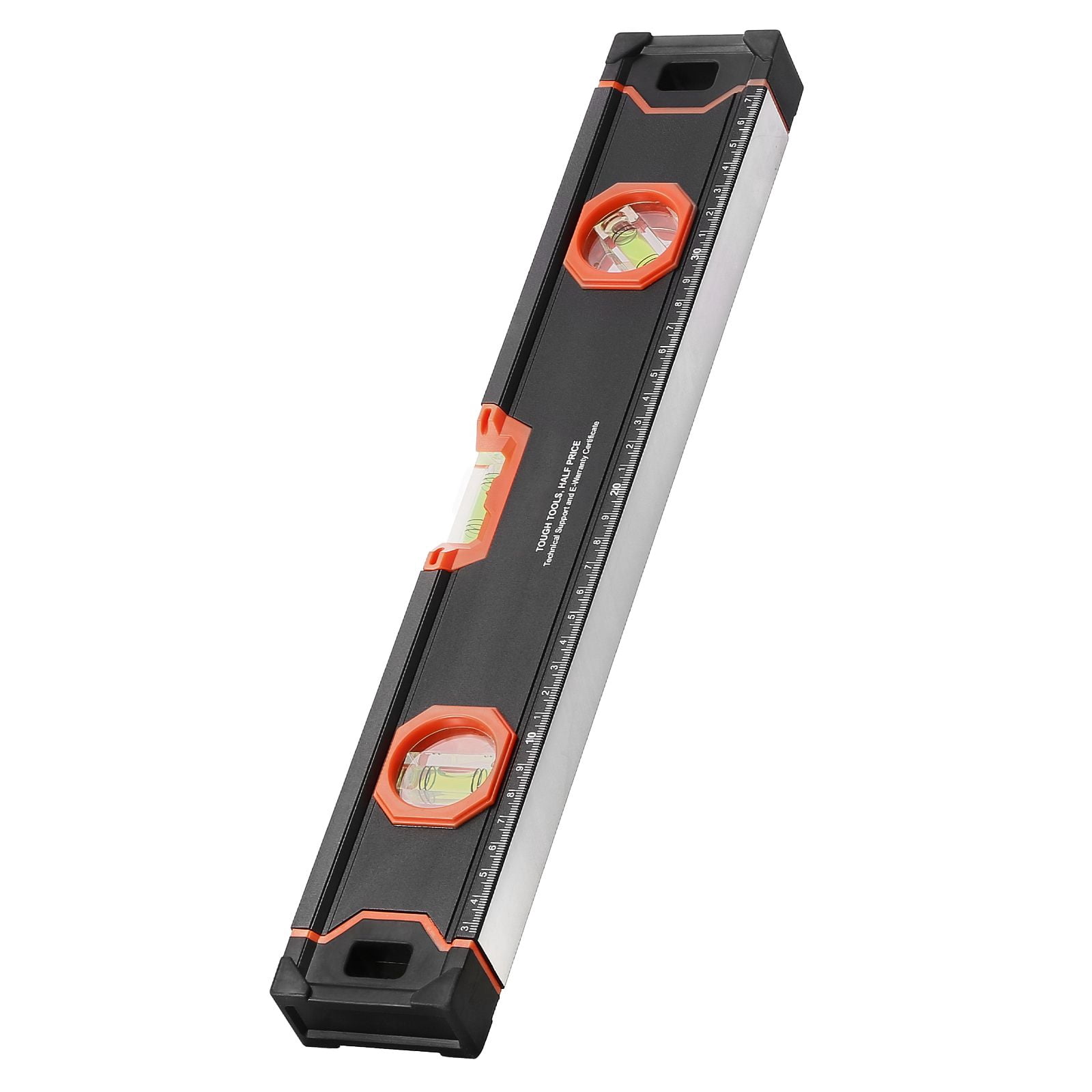 4-Piece Torpedo Level Set, 48/24/16/10 Inch Box Levels, Aluminum Alloy Magnetic Leveler Tool with Anti-Static Bubble Vials for 45/90/180 Degree Measurement