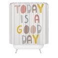 thumbnail image 2 of Society6 Alice Rebecca Potter Today Is A Good Day I Shower Curtain 71" x 74", 2 of 3