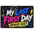 thumbnail image 2 of Class of 2027 Senior Sign, Officially a Senior My Last First Day Wall Decor for Bedroom, Dorm, Photo Prop, Graduation Party, Senior Year Celebration and Keepsake Home Display, 2 of 4