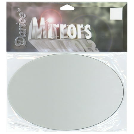 Oval Glass Mirror 4`X6`-1/Pkg Multi-Colored