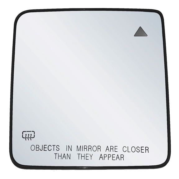 Rugged TUFF Passenger Side Mirror Glass Replacement for 18-24 Jeep Wrangler, 20-23 Gladiator Blind Spot Monitor (BSM)