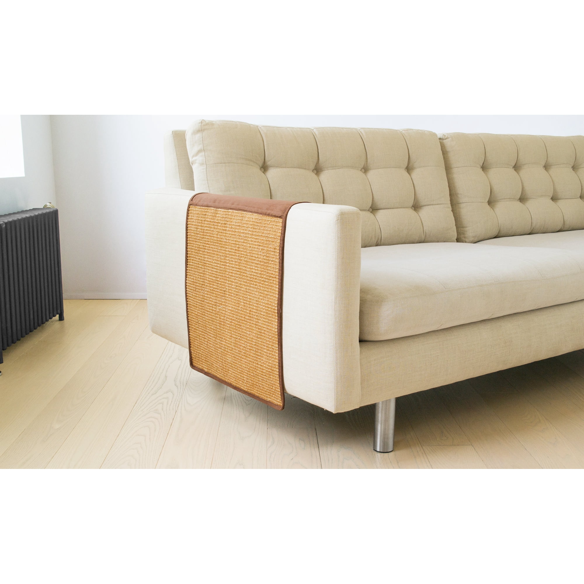 Precious Tails Cat Scratching Sofa Guard Microsuede Furniture Protector
