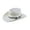 Ivory, variant on Fashion Jazz Hat Paper Straw Hat Breathable Roll Brims Hat For Hot Weather Sun Protections Women Men Festival Headpiece