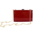 thumbnail image 1 of Trayknick Crossbody Bag Transparent Square Solid Storage Acrylic Multipurpose Messenger Bag for Outdoor Wine Red, 1 of 13