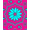 Pink, Pattern 1, variant on ODIKA 2x3 Machine Washable Non-Slip Area Rug, Celestial Dreamweaver Medallion with Feathered Filigree Motifs High Traffic Rug, Cyan, 705318