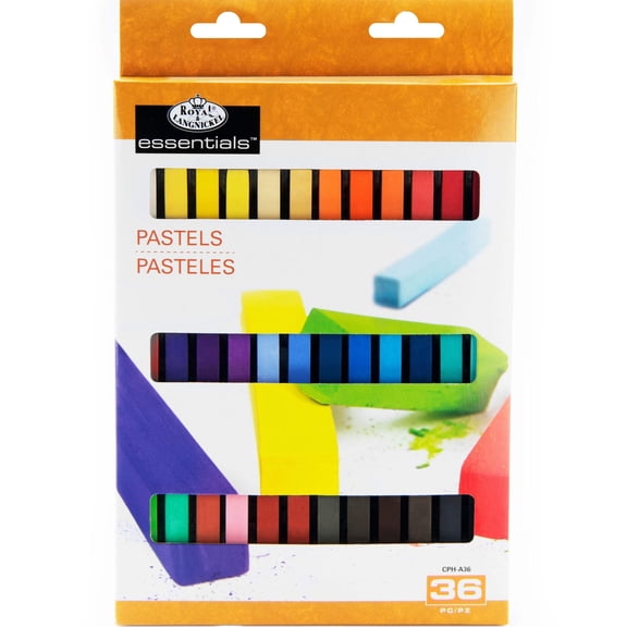 Royal & Langnickel Essentialsâ„¢ Half-Size Pastels 36pc Set