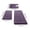 Purple, variant on 3-Piece Memory Foam Bathroom Rug Set, Soft Non Slip Absorbent Mats for Toilet, Tub, Vanity