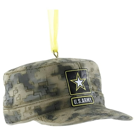 Holiday Ornament U.S. Army Acu Patrol Hat Polyresin Christmas Military Am2113