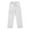 White, variant on Cethrio Boys Dress Pants, Cotton Casual Straight Leg Elastic Waist School Uniform Pants Khaki Size 10-12