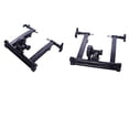 thumbnail image 5 of BalanceFrom Bike Trainer Stand Steel Bicycle Exercise Magnetic Stand with Front Wheel Riser Block, Black, 5 of 5