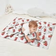 thumbnail image 2 of Red Christmas Truck Pattern Blanket,Comfortable Soft Flannel Throw Blanket,All Season,Warm Lightweight Blankets for Sofa Bed Couch Living Room Chair,30"x40", 2 of 4