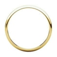 thumbnail image 2 of 10k Yellow Gold 2mm Light Half Round Band Ring - 1.5 Grams - Size 9, 2 of 2