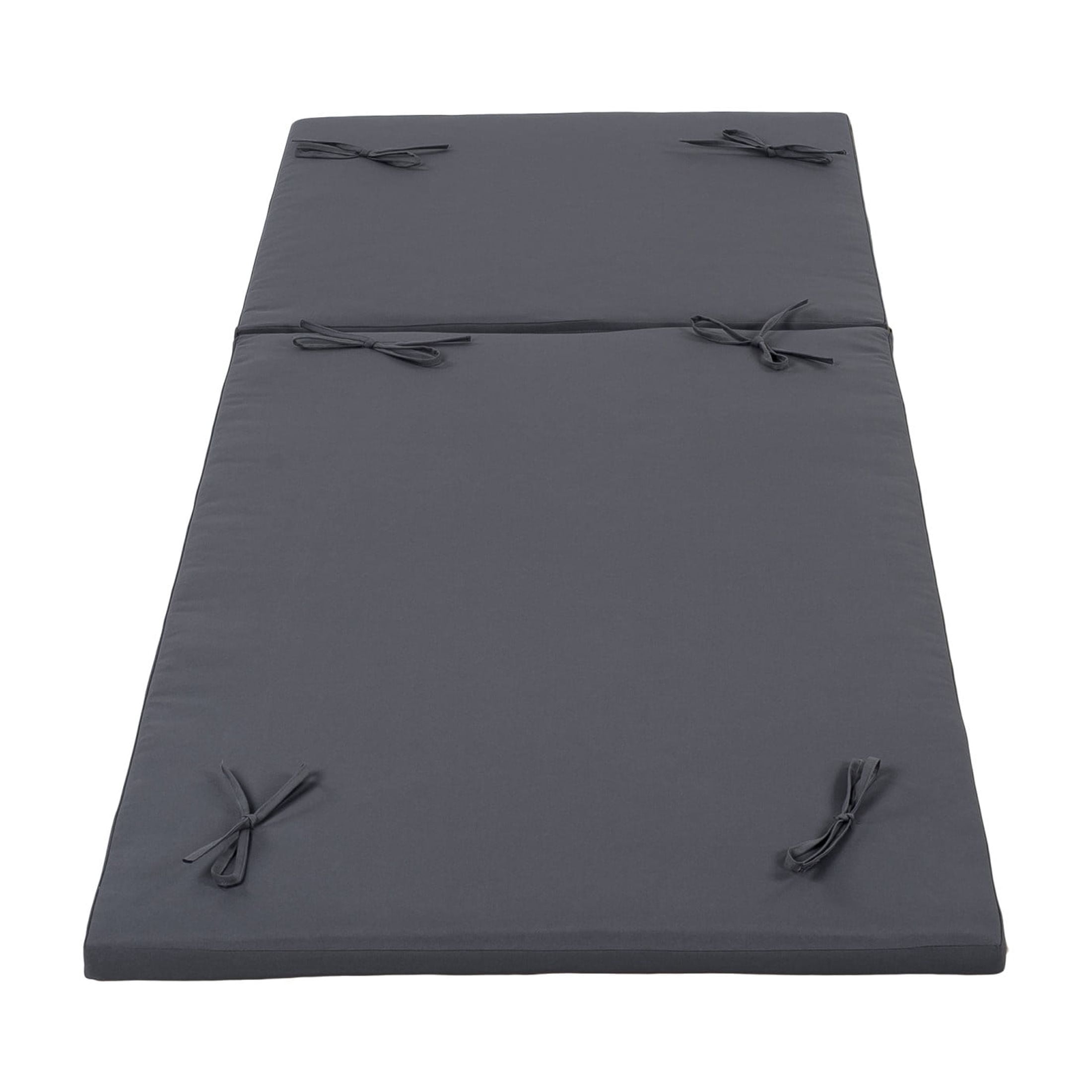 Christopher Knight Home Outdoor Chaise Lounge Cushion, 76.75"x 27"x 1.57", Dark Gray