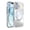White, variant on ELEHOLD Case for iPhone 16, Shockproof Anti-Scratch Full Camera Protector Case with 360° Ring Holder Stand,Black