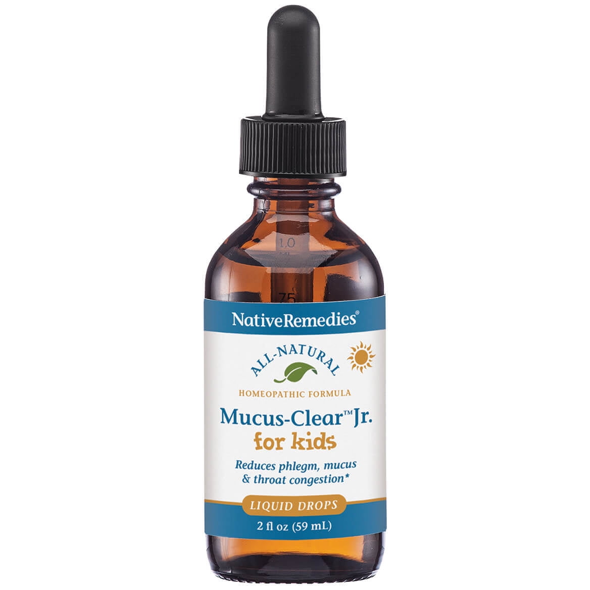 NativeRemedies Mucus-Clear Jr. ComboPack for 24 Hour Relief of Mucus & Phlegm Congestion in Children, 59 ml