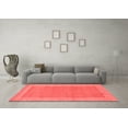 thumbnail image 3 of Ahgly Company Indoor Rectangle Abstract Red Contemporary Area Rugs, 2' x 4', 3 of 4
