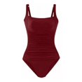 thumbnail image 3 of Traje De Baño De Una Pieza Sexy Solid Para Mujer, 3 of 8