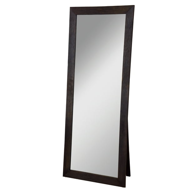 Freestanding Cheval Floor Cheval Mirror Espresso 72 X 28 By