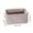 Pink, variant on Large Foldable Storage Basket with Handles, Fabric Cloth Bin Organizer for Home, Foldable Laundry Hamper for Clothing Toys Blankets, Gray and Pink Collapsible Storage Box for Closet Shelves