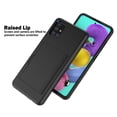 thumbnail image 5 of Galaxy A51 5G Wallet Phone Case, Tekcoo Shockproof Hybrid Rubber Hard PC & TPU Armor Protective Case Cover with 3 Cedit Cards ID Holder Slots for Samsung Galaxy A51 5G 6.5" -Black, 5 of 7