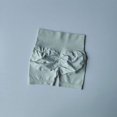 thumbnail image 3 of Pantalones cortos deportivos sin costuras para levantamiento de cadera, cintura alta y ajuste de cintura, adelgazantes, para correr, secado rápido de cadera, pantalones ajustados de tres puntos, 3 of 6