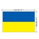 thumbnail image 1 of Large Ukraine Flag 90x150CM Ukraine National Flying Flag Durable Polyester Hanging Flag For Garden Indoor Ourdoor DecorationChina Gao Jinjia LED, 1 of 2