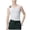 White, variant on Tank Tops Men,Sleeveless Threaded Vest Muscle Fitness Tight Sports Cotton Material Base Shirt T Shirt for Daily Training,Mens Tank Top,Black,M
