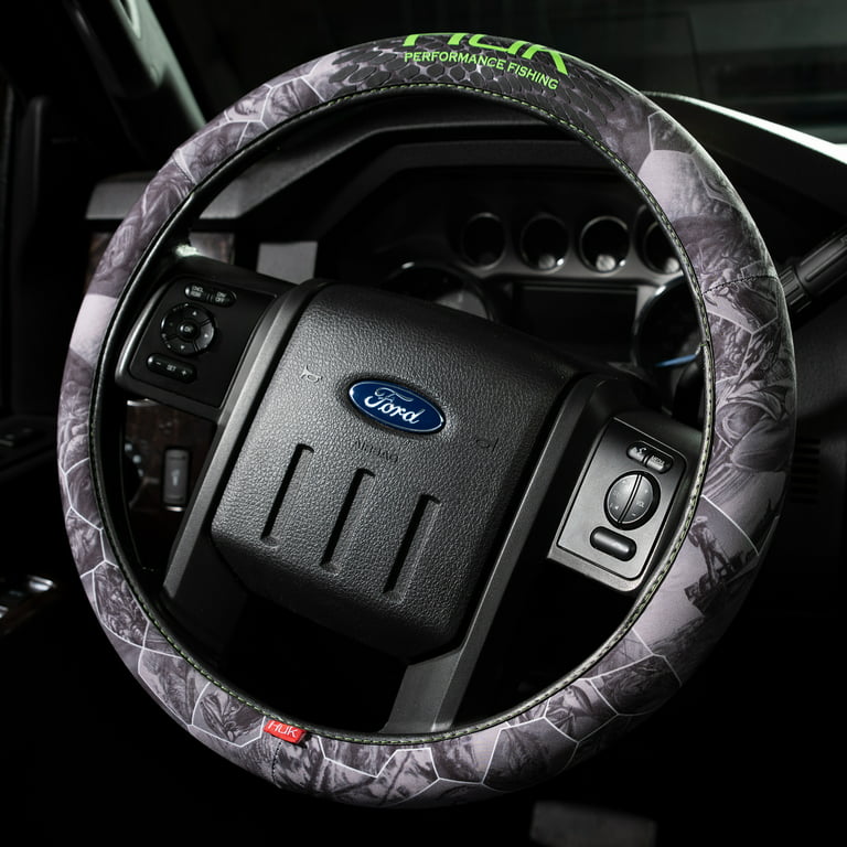 Huk Steering Wheel Cover, Gray 