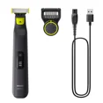 thumbnail image 1 of Philips OneBlade Pro Rostro QP6532/10 – Recortadora/Afeitadora 3‑en‑1 con Peine 12 Longitudes (0.5‑9 mm), Batería 90 min, 1 of 4
