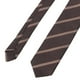 thumbnail image 4 of Corbata a rayas estilo escolar, preanudada, para hombres y niños, clásica de poliéster para uniformes escolares y decoraciones navideñas., 4 of 6