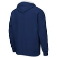 thumbnail image 3 of Men's Colosseum Navy Penn State Nittany Lions Arch & Logo 3.0 Full-Zip Hoodie, 3 of 3