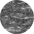thumbnail image 1 of Ahgly Company Indoor Round Patterned Gunmetal Gray Area Rugs, 8' Round, 1 of 1