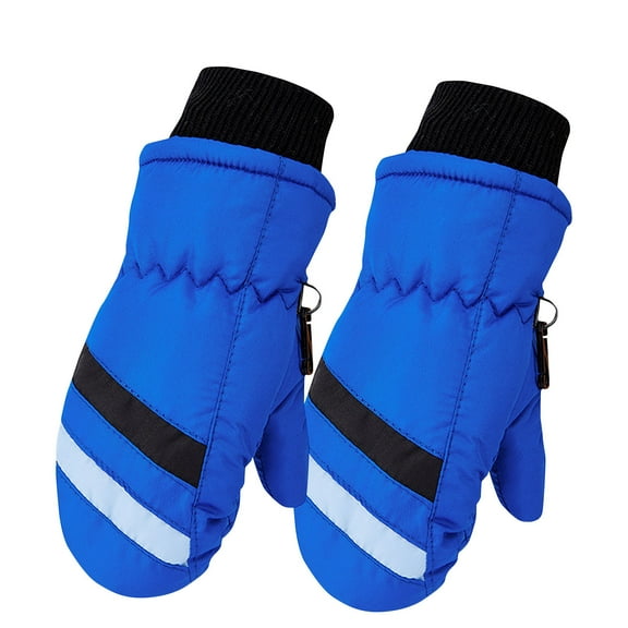 Jamicy Kids Gloves Winter for 2-5 Years Kids Gloves Winter Fleece Lined Waterproof Winter Ski Mittens Gloves Warm Thicken Snow Gloves Girls Boys