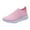 Pink, variant on NOKIO Walking Shoes Women Sock Sneakers Lightweight Comfy Breathable Casual Pull-on Daily Shoes Women Outdoor Mesh Shoes Slip On Comfortable Soles Running Sports Shoes