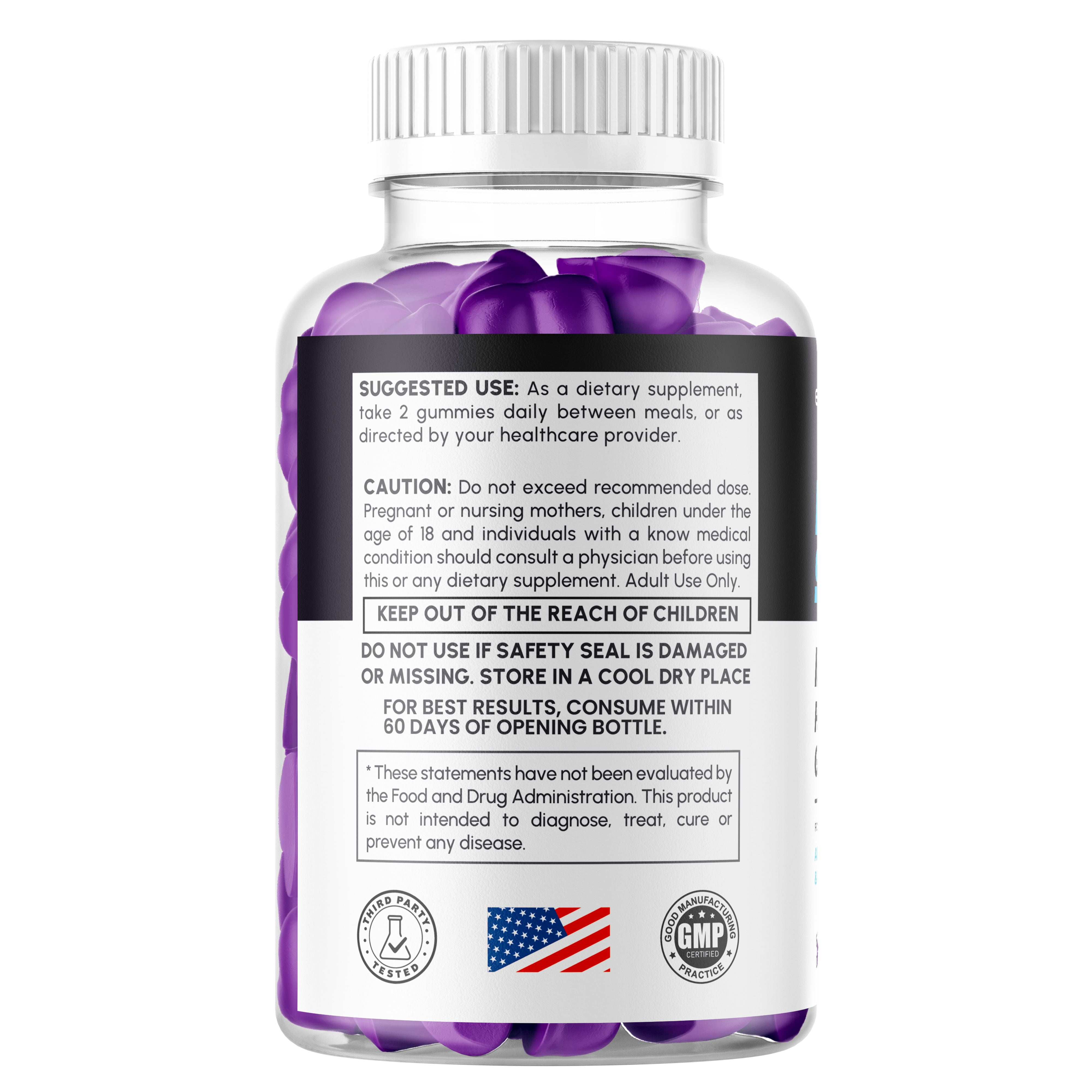 Insta Surge XL Gummies Advanced Formula All Natural Vitamin Supplement InstaSurge XL 120 Gummies