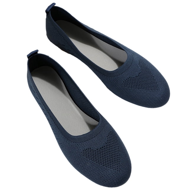 Amzcrzy Zapatos de mujer,Zapatos de mujer,Zapatillas de mujer, Zapatos casuales de malla para mujer, de boca baja, planos, fáciles de quitar y cómodos. Sandalias Mujer Zapatillas De Casa