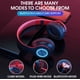 thumbnail image 5 of Auriculares Bluetooth sobre la oreja, graves profundos estéreo, orejeras de proteína de memoria suave y micrófono incorporado, para celular/PC/TV, oficina en casa, gimnasio, viajes Adepaton  CZDZ-HQ118-2, 5 of 5