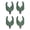 Army Green, variant on Rupoun 4pcs Carp Fishing Rod Rest Silica Gel Butt Grips Holder with M3/8 Thread, Army Green, 8.27 inches / 21 cm Length, Essential Gear for Anglers
