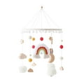 thumbnail image 1 of Móvil para cuna de bebé, campana para cama, decoración de techo, regalos navideños sencillos, juguete sensorial, juguetes Montessori para bebés, niños marrón, 1 of 10