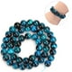 thumbnail image 4 of Cuentas redondas de ojo de tigre azul de piedra natural, accesorios para hacer pulseras de joyería DIY, 48 Uds. De cuentas de 8mm, 4 of 12
