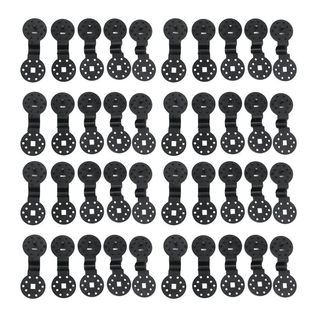 Clips de Tissu d'Ombre, 40 Pcs Ombre Tissu Parasol Net Fixation Clip Parasol Clips Fortement Recommandé