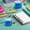 Blue#4, variant on MTBLYS Pencil Sharpener for | Double Hole Sharpener with Container | Portable Handheld Pencil Planer for | Small Size 1.6 X 1.2 Inches | Perfect for Standard and Jumbo Pencils for Classroom