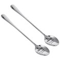 thumbnail image 1 of 2Pcs Stainless Steel Coffee Stirring Spoons Dessert Spoons Durable Food Spoons, 1 of 8